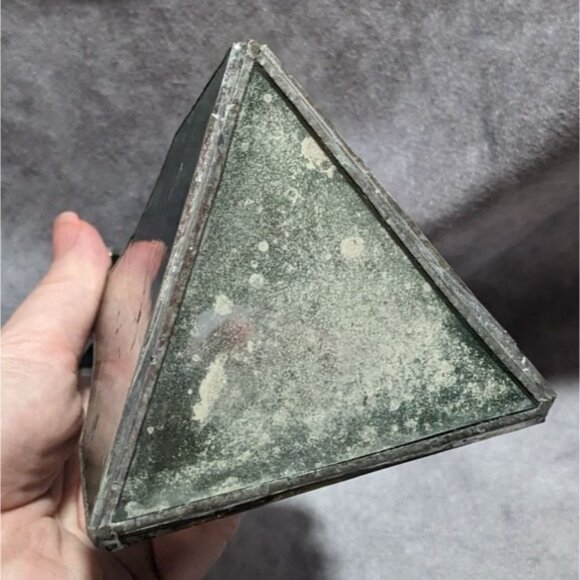 Green Marbled Stained Glass Decor - Picture 10 of 10